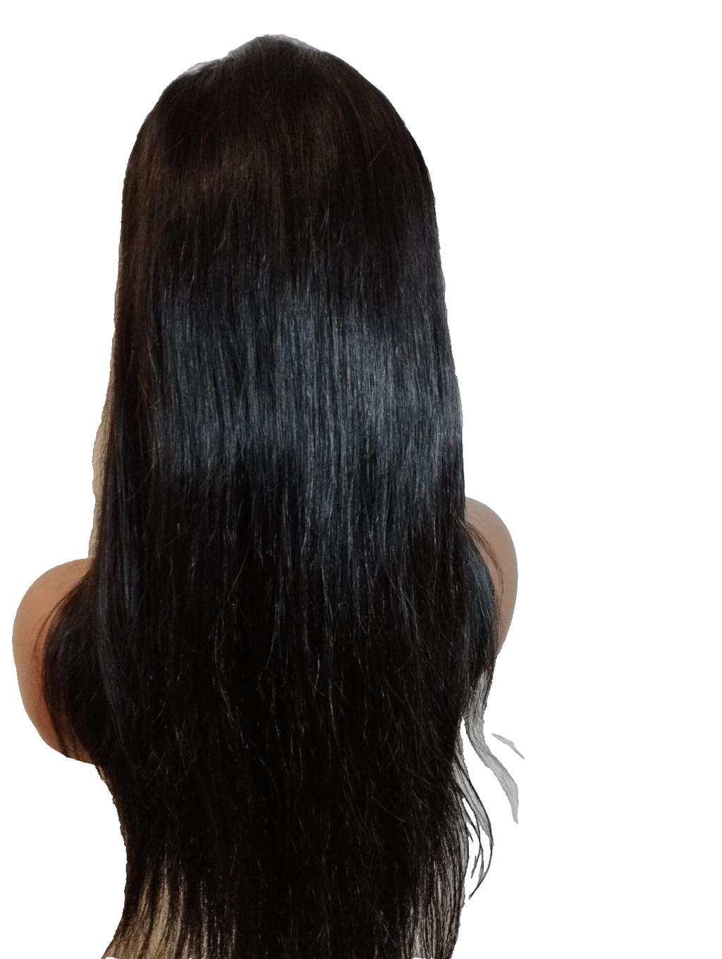 Perruque femme lisse cheveux humains 26 pouces, origine Vietnam