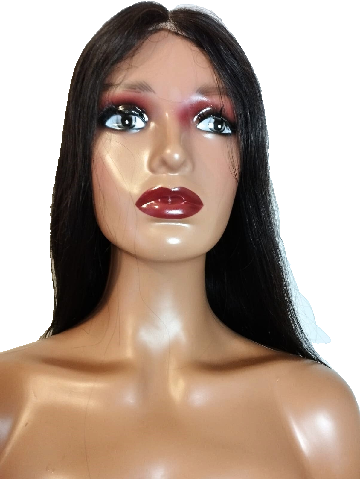 Perruque femme lisse cheveux humains 26 pouces, origine Vietnam