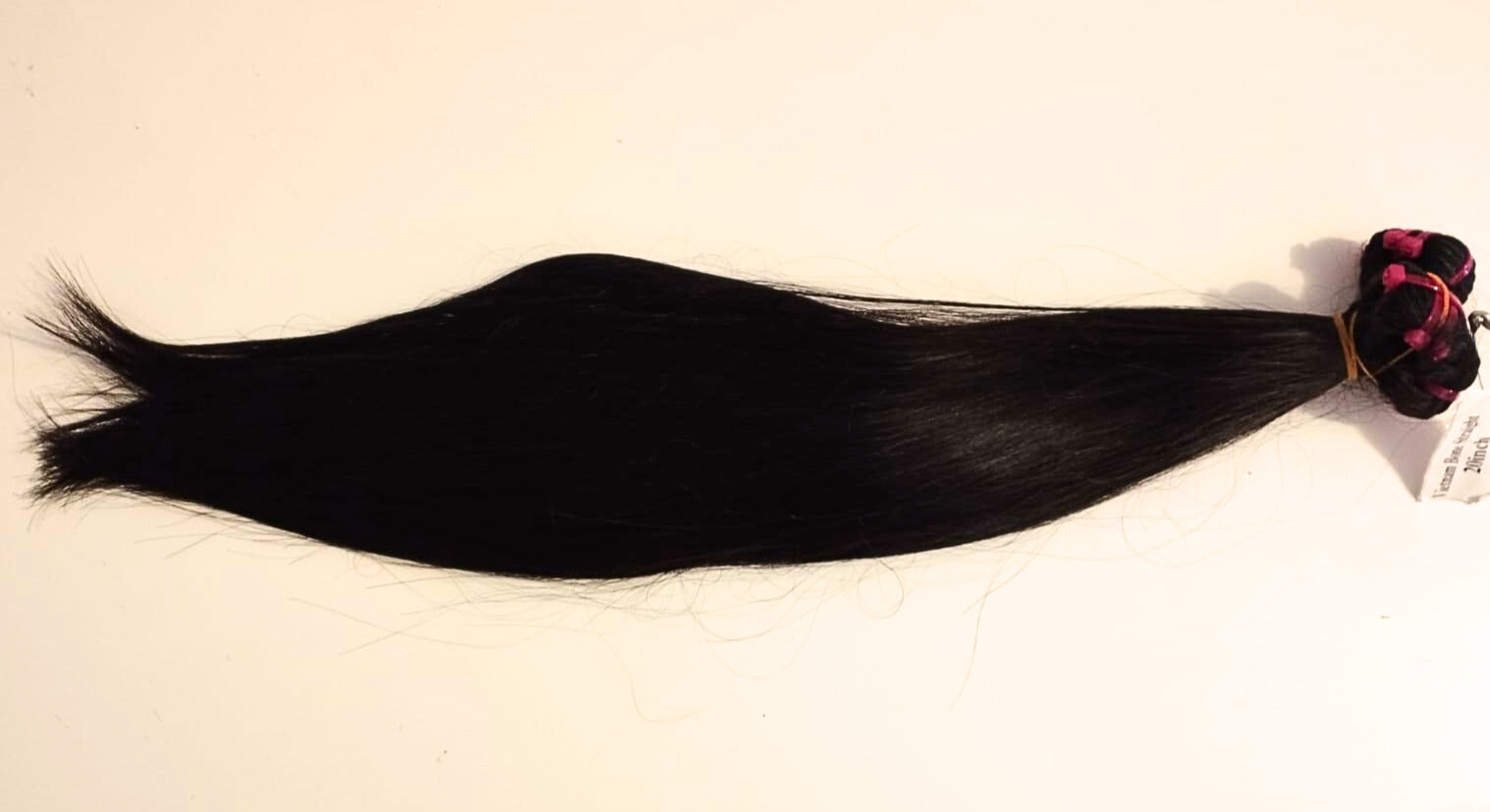 3 beaux Tissages Lisses Cheveux Femmes - Vietnamiens 20 Pouces / Beauté Sublimé